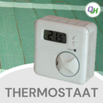 thermostaat met draaiknop