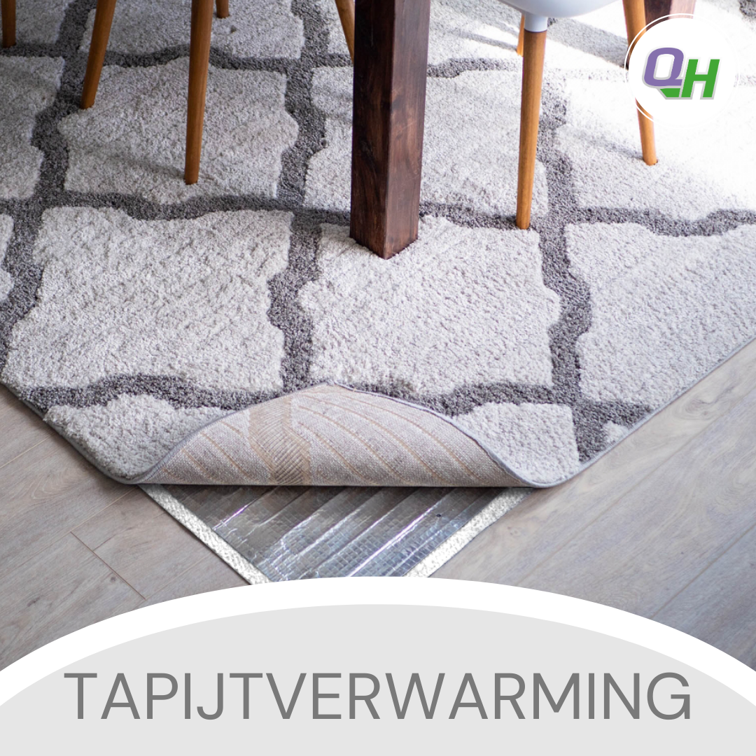 RugBuddy tapijtverwarming 1,50 x 2,30 meter (450W) QuickheatFloor