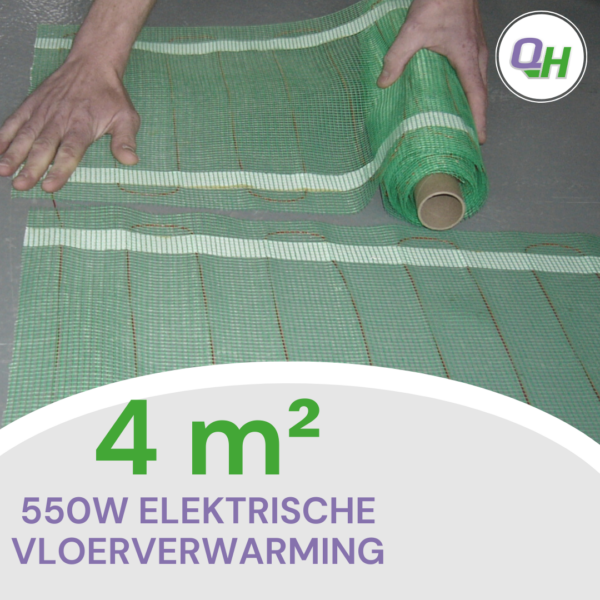 quickheat-floor elektrische vloerverwarming