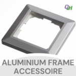 Aluminium frame accessoires thermostaat